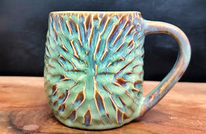 Carved Pattern Mugs