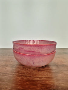 Cerise Dinner Bowls