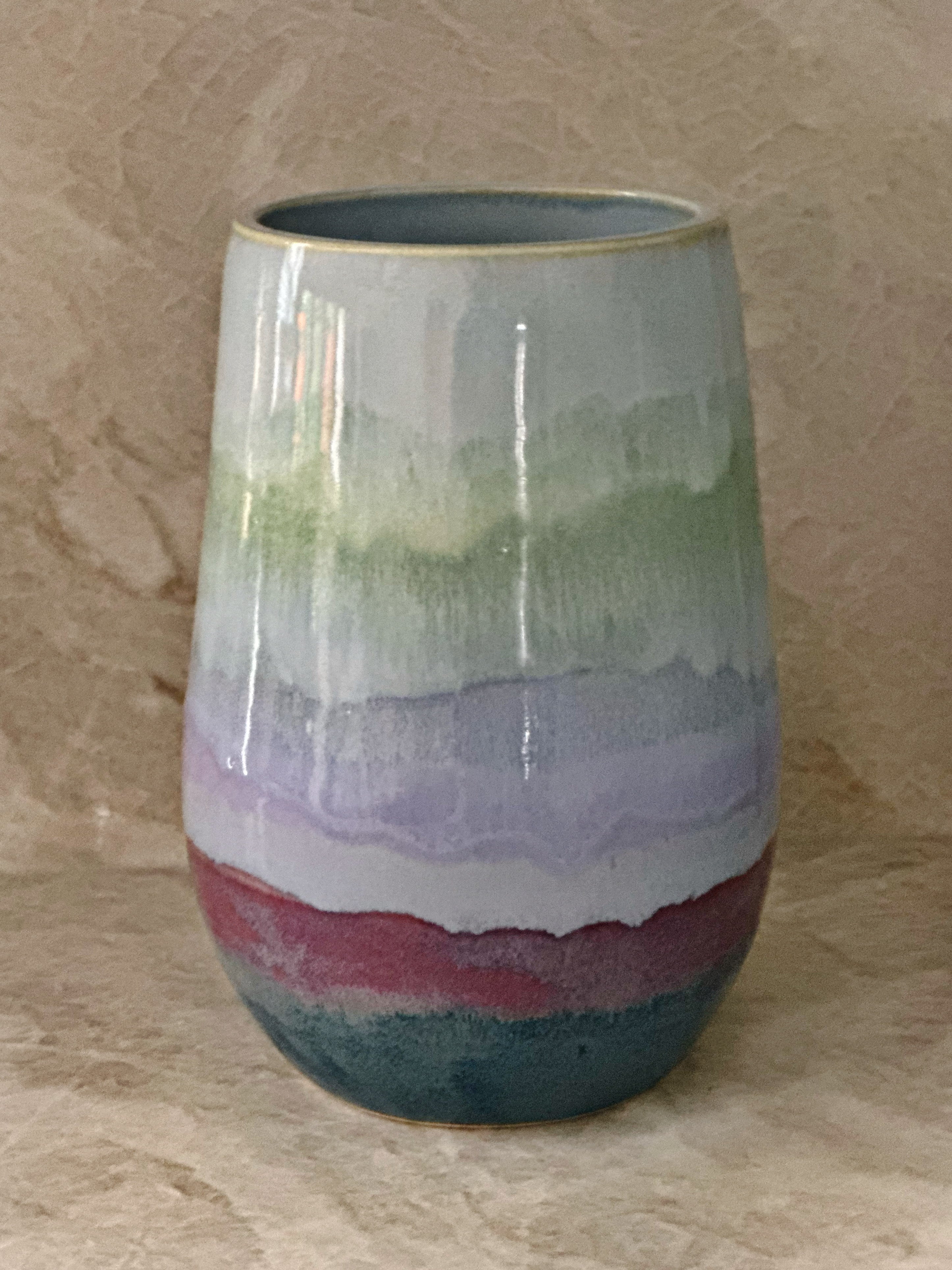 Ocean Waves Vase