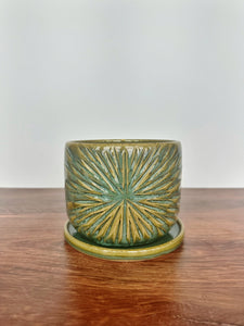 Small Carved Jade Planter #1