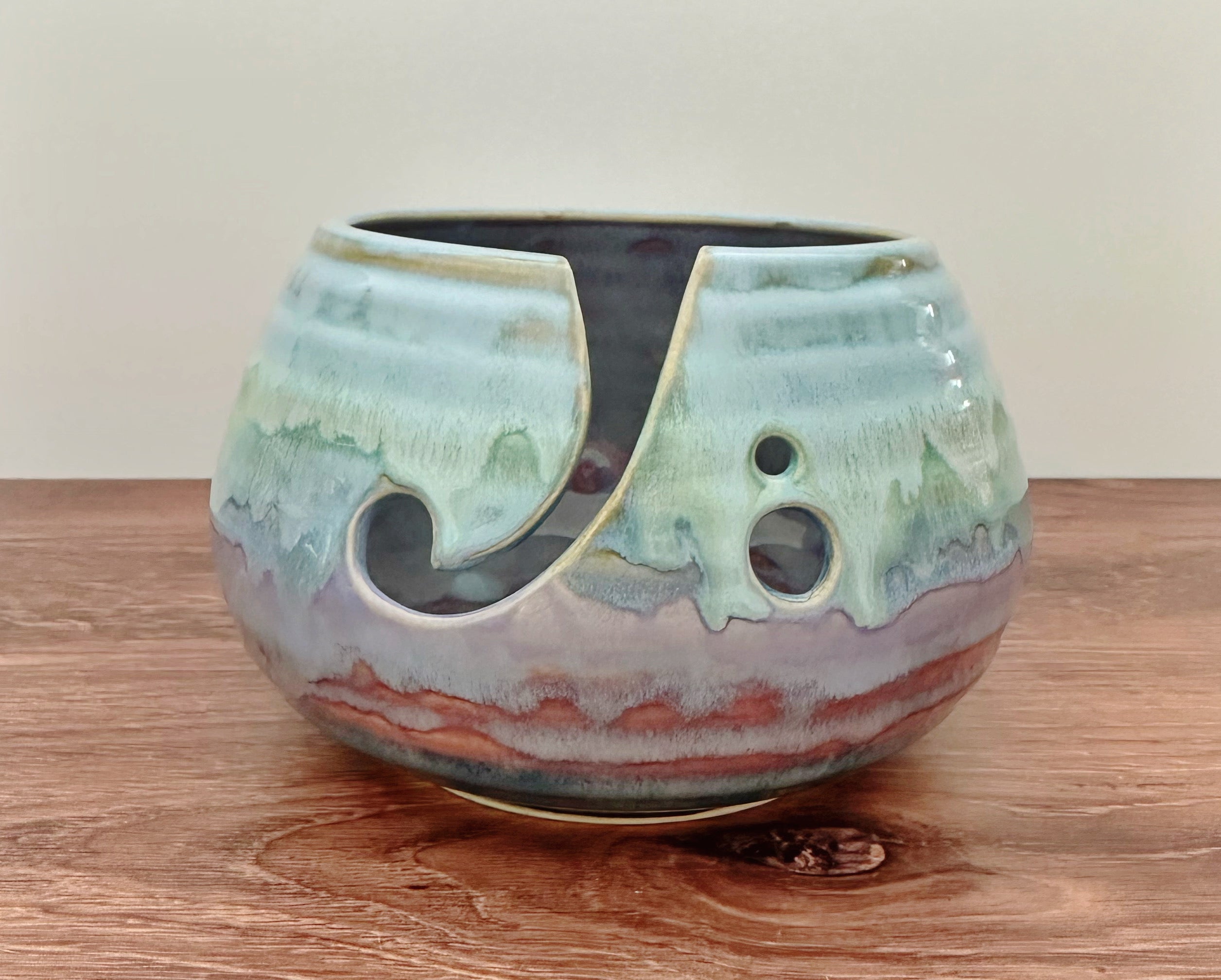 Ocean Waves Yarn Bowl