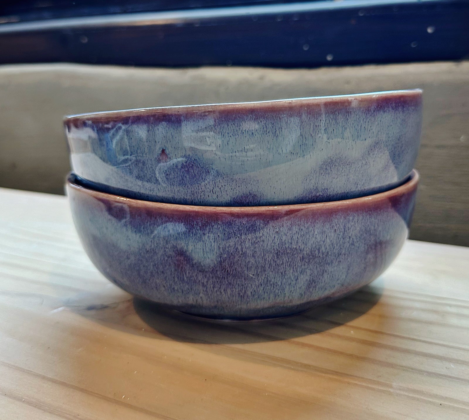 Purple Mist Dinner Bowls