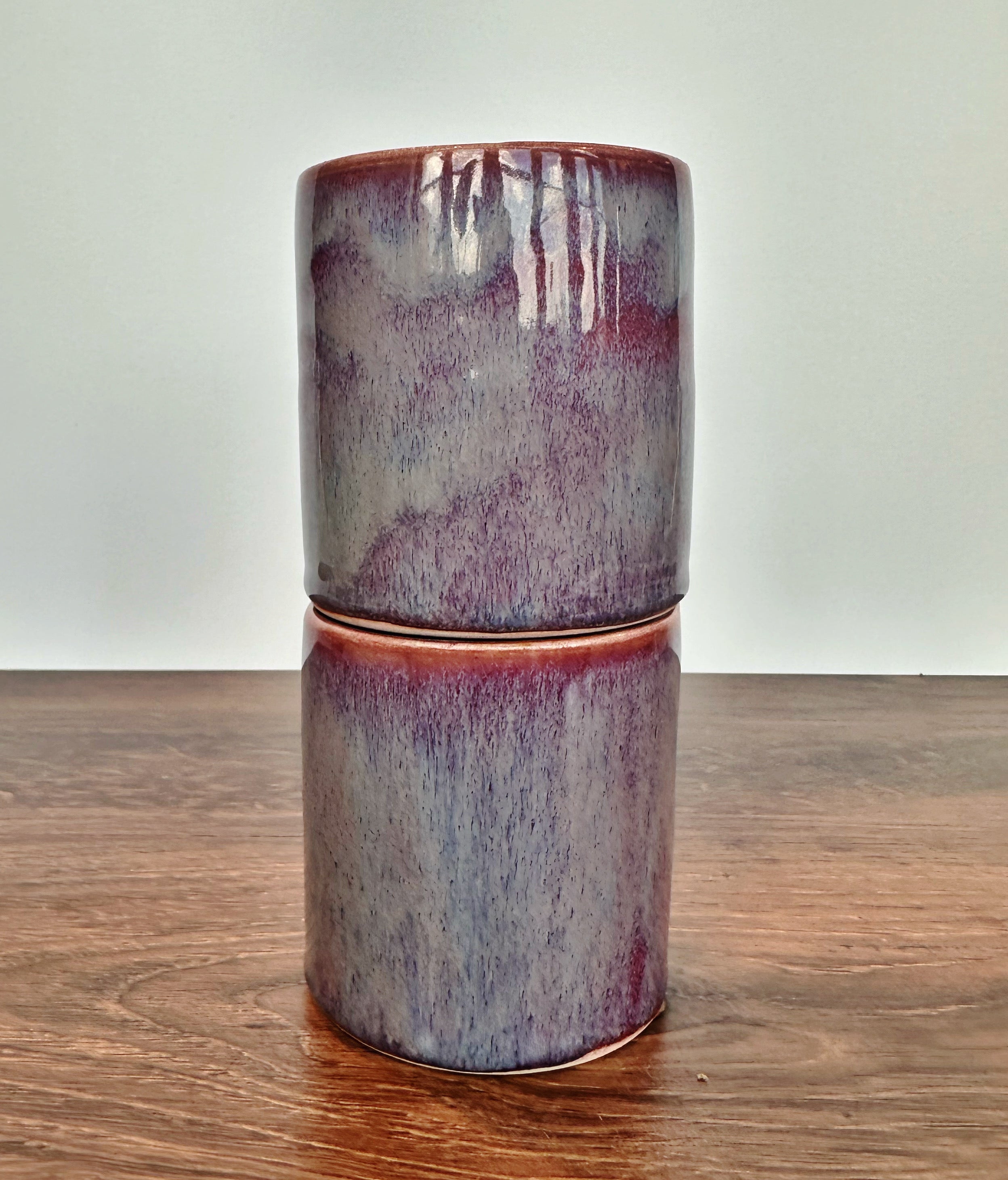 Purple Mist Square Tumblers (set of 2)