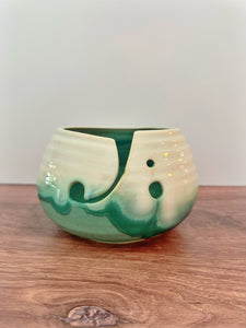 Satin Patina Yarn Bowl