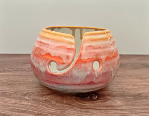 Sunset Yarn Bowl