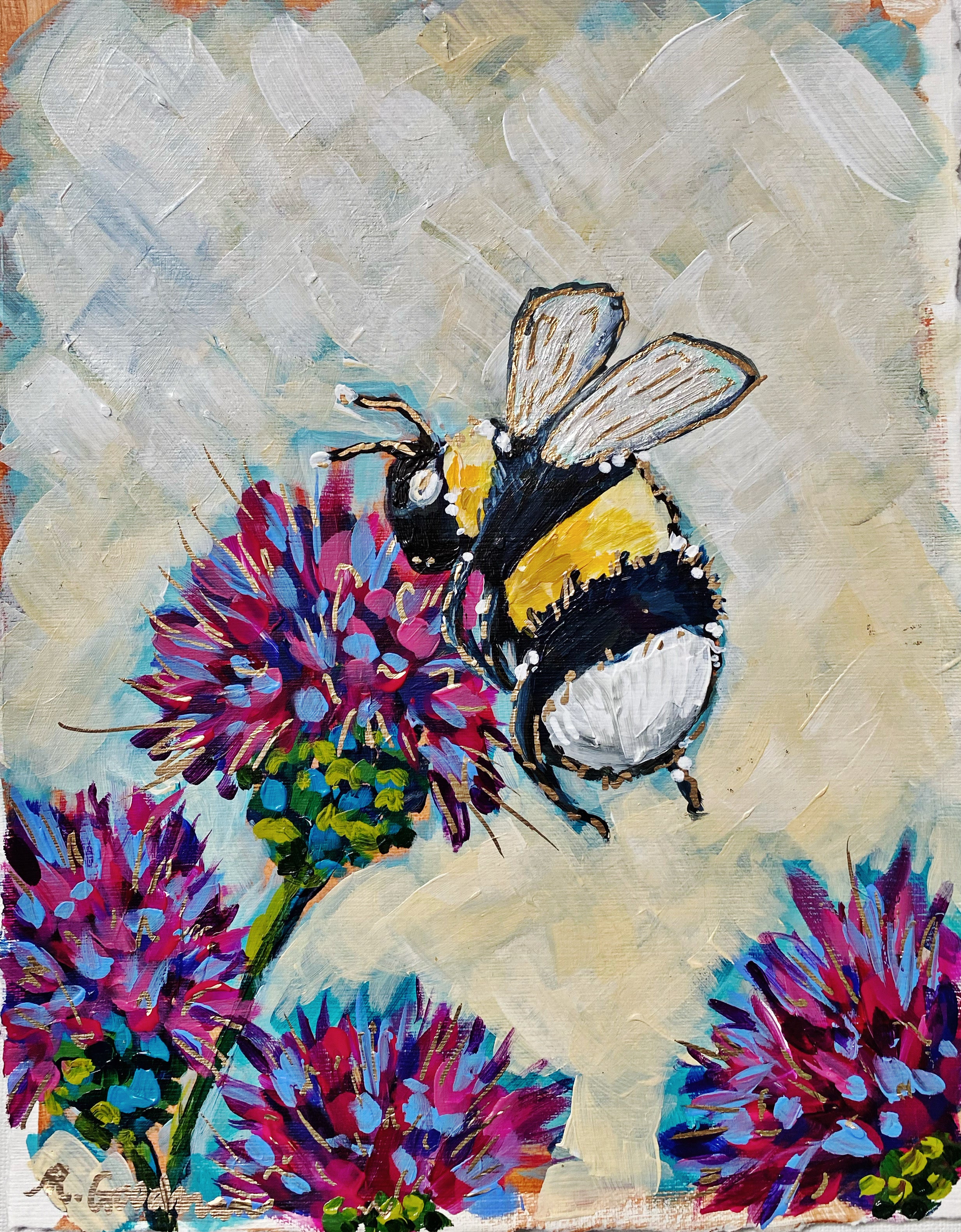 Annie the Bumblebee - 8x10 {paper}