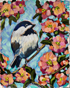 Charlotte the Chickadee - 8x10 {paper}