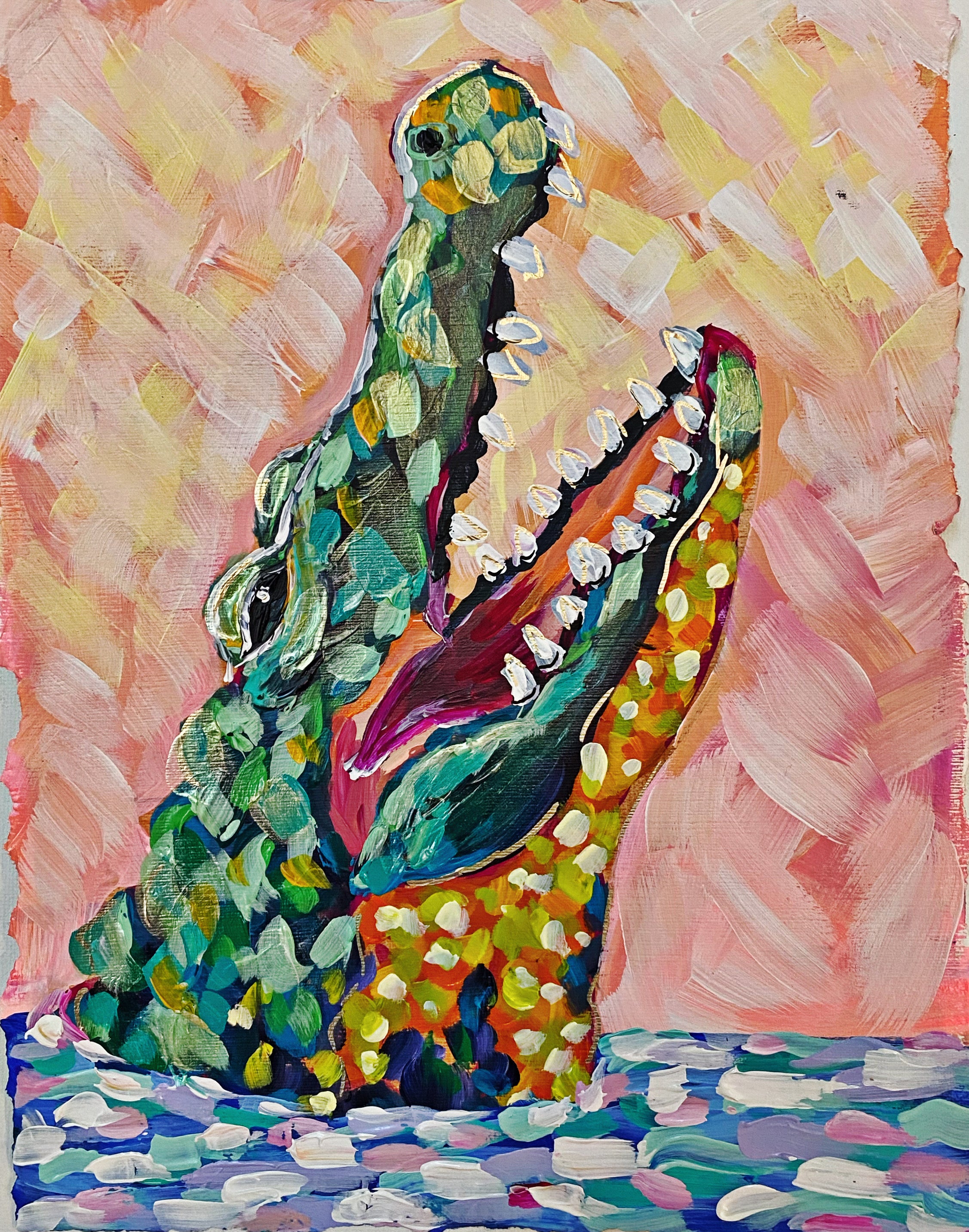 Gus the Gator - 8x10 {paper}