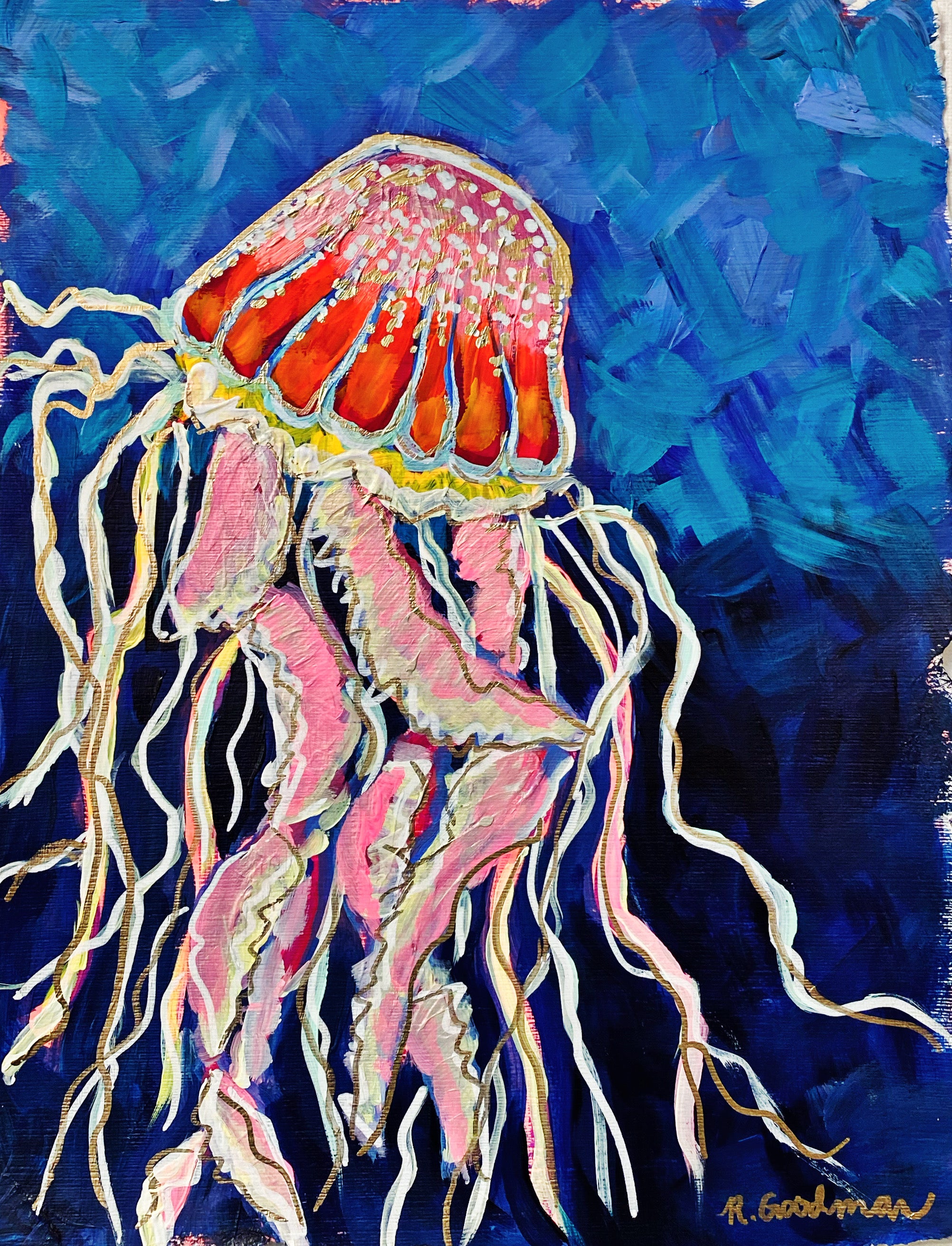 Roane the Jellyfish - 8x10 {paper}