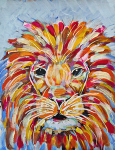 Jackson the Lion - 8x10 {paper}