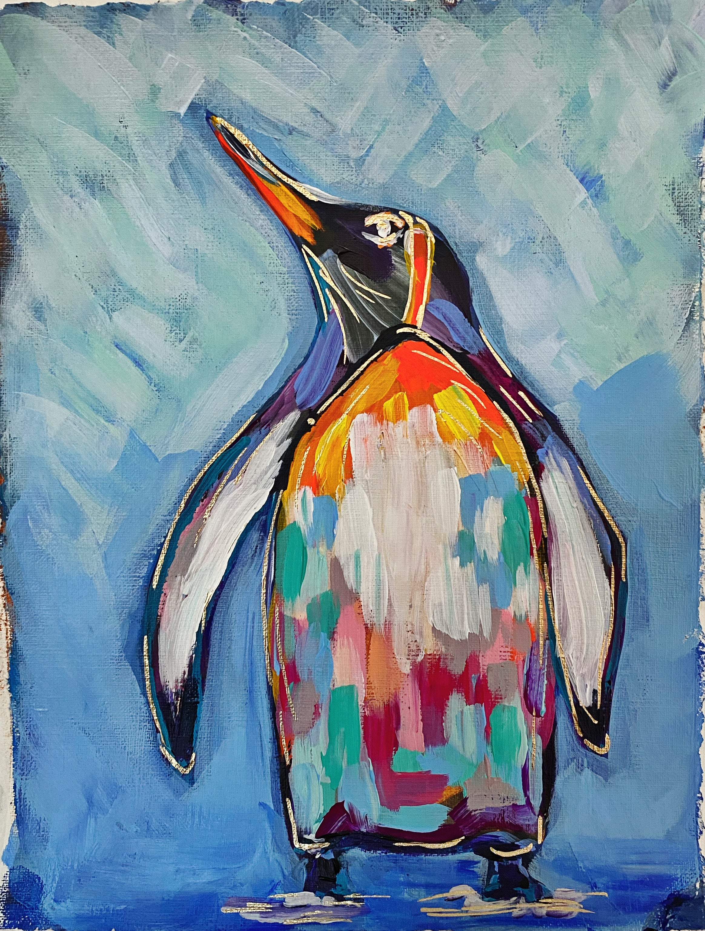 Gwen the Penguin - 8x10 {paper}