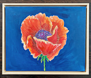 Poppy Seeds {Framed} - 16x20x.5