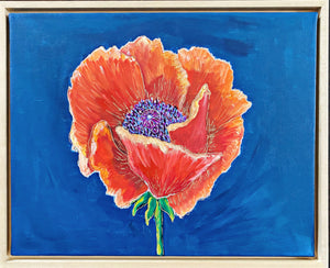 Poppy Seeds {Framed} - 16x20x.5