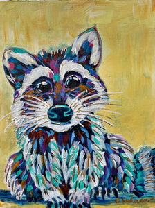 Rocco the Raccoon - 8x10 {paper}