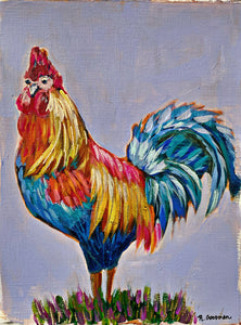 Steve the Rooster - 8x10 {paper}