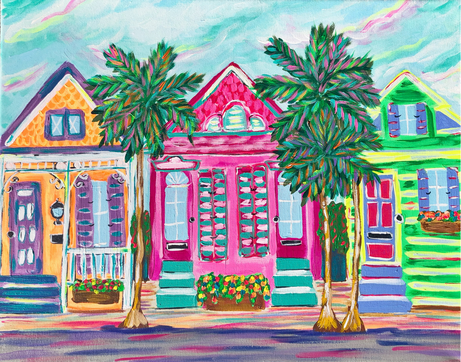 Take A Right On Bourbon Street - 16x20