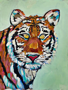 Tobias the Tiger - 8x10 {paper}